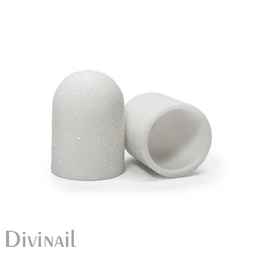 Divinail Колпачок белый на пластиковой основе, 120 грит 10мм 70211213