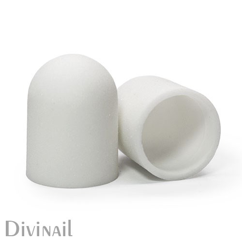 Divinail Колпачок белый на пластиковой основе, 240 грит 13мм 70211315
