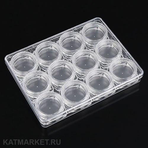 Баночки для дизайна, набор 12шт 60817009