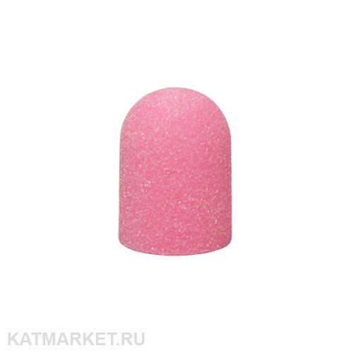 Divinail Колпачок розовый на пластиковой основе, 120 грит 10мм 70209213