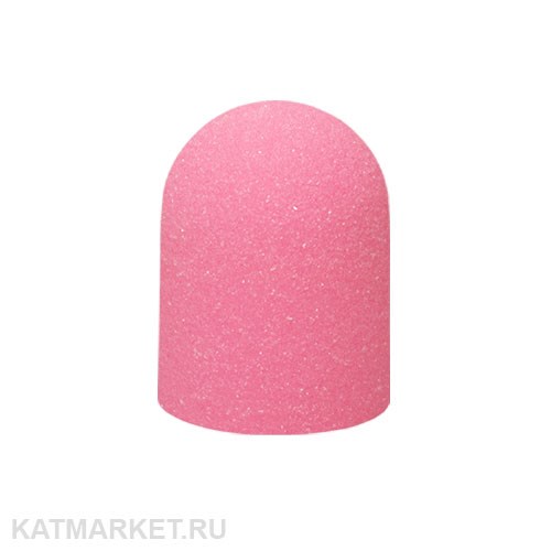 Divinail Колпачок розовый на пластиковой основе, 120 грит 13мм 70209313