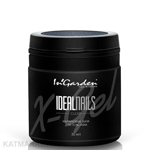 Ingarden 30мл Идеальные ногти Каучуковая база Clear прозрачная 10500002