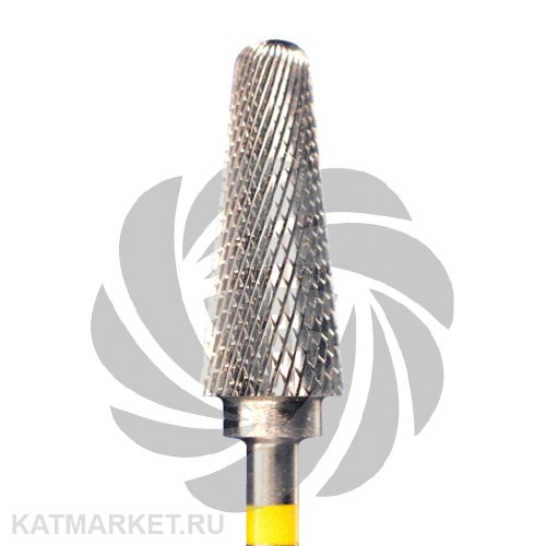 ООО "Фреза" Твердосплавная фреза с супермелкой крестообразной нарезкой 203101 желтая 70801703