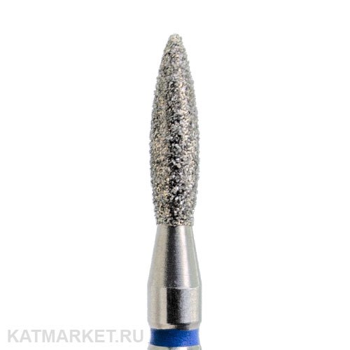 КМИЗ Алмазная фреза 117961 пламя 2,1мм синее 866.104.243.080.021 70112221