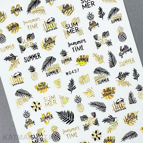 Фольгированные Наклейки PopFinger серия WG 437 61212436