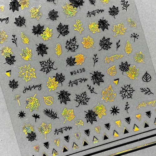 Наклейки PopFinger серия WG 438 фольгированные 61215438