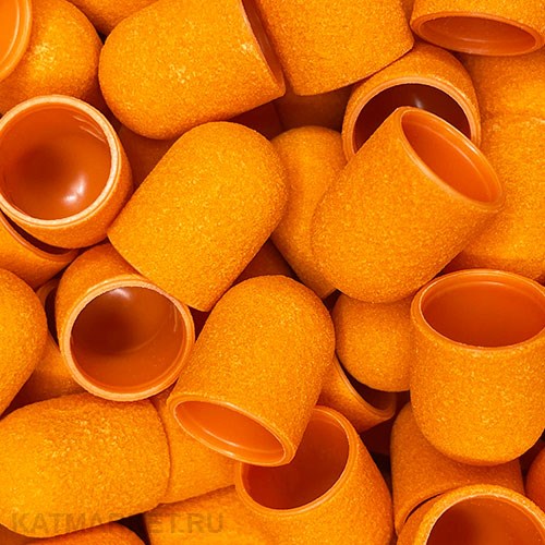 Colorcaps Колпачок для педикюра Orange 13мм, 180 грит 70220034