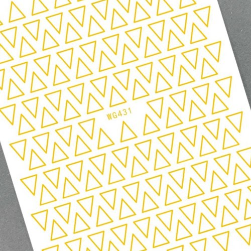 Наклейки PopFinger серия WG 431 фольгированные 61216431