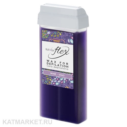 ItalWax Воск в картридже Flex, Вино 100мл 22203003