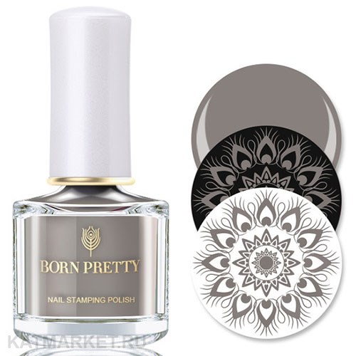 BornPretty 6мл Лак для стемпинга ET03 60505023