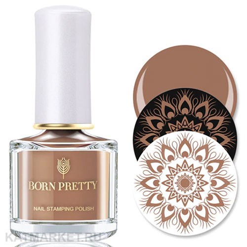 BornPretty 6мл Лак для стемпинга ET04 60505024