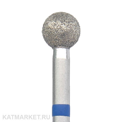 КМИЗ Алмазная фреза 114080 шар 5мм синий 866.104.001.048.050 70117251