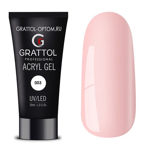 Grattol 30мл 03 Акри-гель Камуфляж 10601803