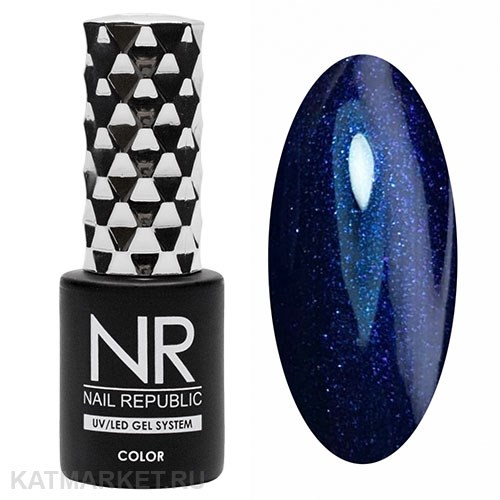 NR 10мл Гель-лак 457 Мерцающий сапфир 11708457
