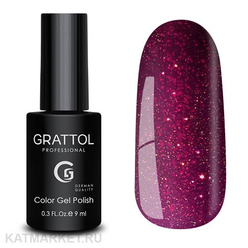 Grattol 9мл Tourmaline 04 Гель-лак 10610004