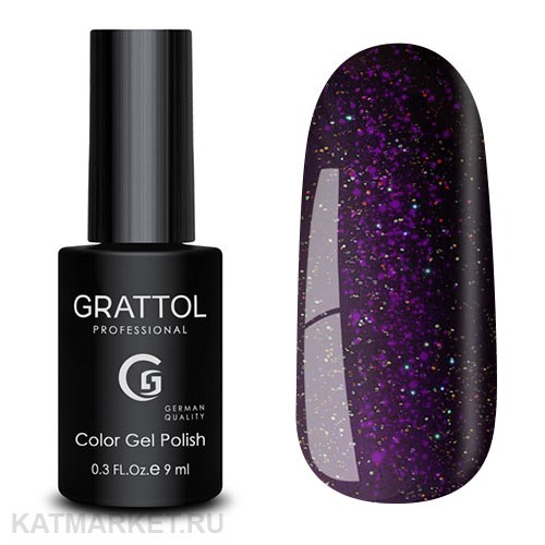 Grattol 9мл Tourmaline 07 Гель-лак 10610007