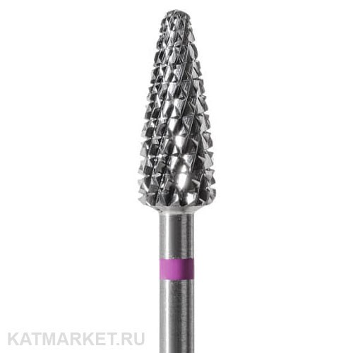 ООО "Фреза" Твердосплавная фреза с крестообразно-поперечной нарезкой 906001 фиолетовая 70801001