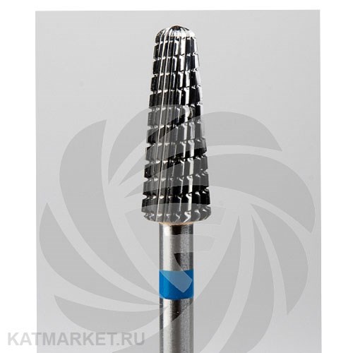 ООО "Фреза" Твердосплавная фреза с прямопоперечной нарезкой 806801 синяя 70801201