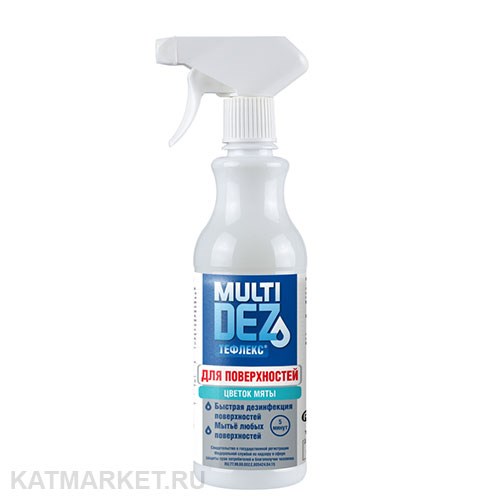 MultiDez 500мл Тефлекс для поверхностей Цветок мяты 32201161