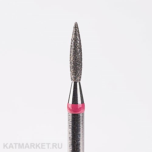 Система Фреза алмазная 856.104.243.080.016 (арт.71001516) Пламя красное 1,6мм 71001516