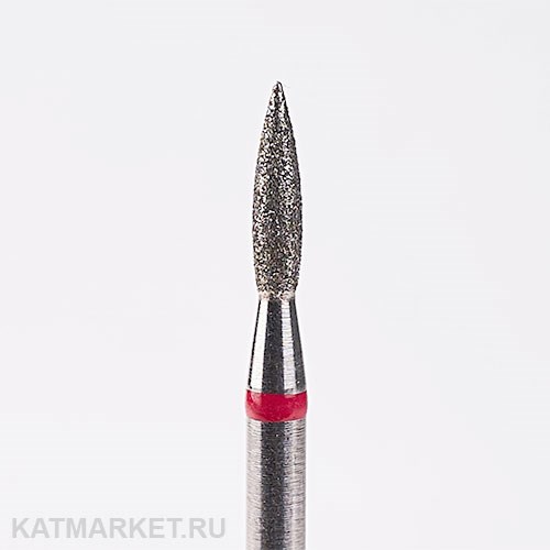 Система Фреза алмазная 856.104.243.080.018 (арт.71001518) Пламя красное 1,8мм 71001518