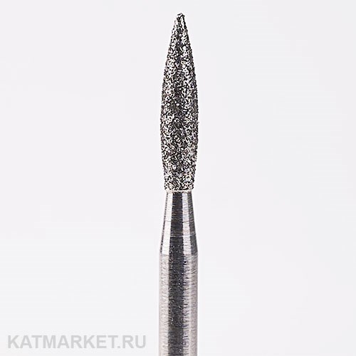 Система Фреза алмазная 866.104.243.100.023 (арт.71002623) Пламя удлиненное синее 2,3мм 71002623