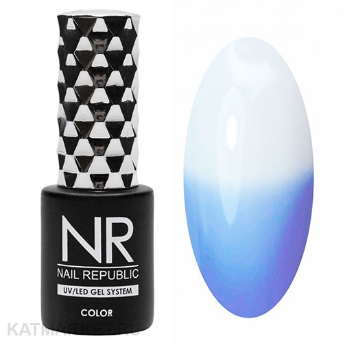 NR 10мл 606 Термо гель-лак Синий-голубой 11727606