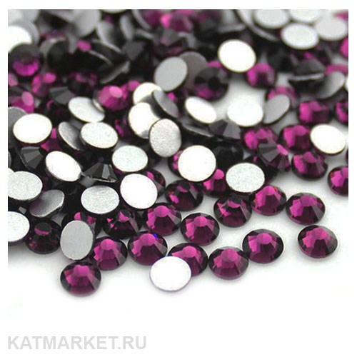Стразы стекло, Аметист ss3(1.3мм) 200шт 61305231