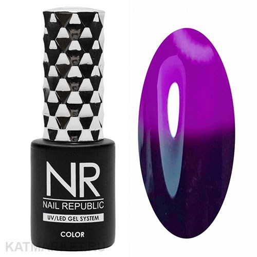 NR 10мл 609 Термо гель-лак Сливовый-сиреневый 11727609