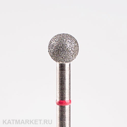 Система Фреза алмазная 856.104.001.047.050 (арт.71007550) Шар красный 5мм 71007550