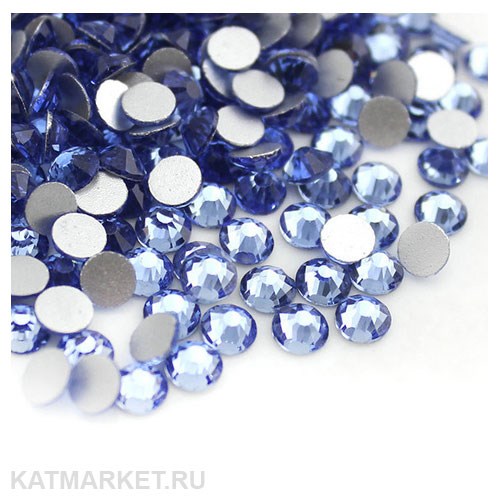 Стразы стекло, Светло-голубые ss4(1.5мм) 1440шт 61305262