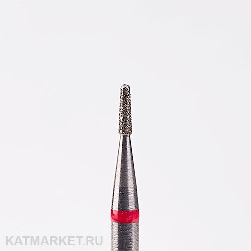 Система Фреза алмазная 856.104.194.040.010 (арт.71008510) Конус закругленный красный 1мм 71008510