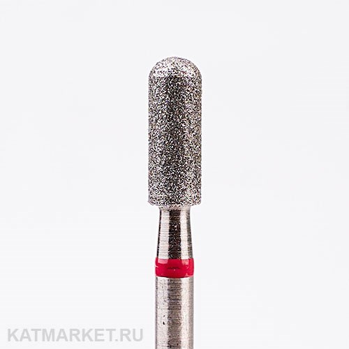 Система Фреза алмазная 856.104.137.080.031 (арт.71010531) Цилиндр закругленный красный 3,1мм 71010531