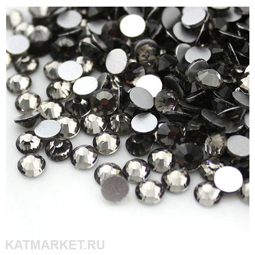 Стразы стекло, Серые ss3(1.3мм) 1440шт 61305441