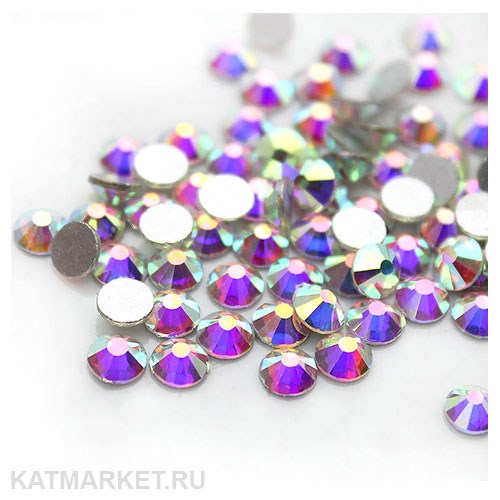 Стразы стекло, Голография ss6(1.9мм) 200шт 61305014