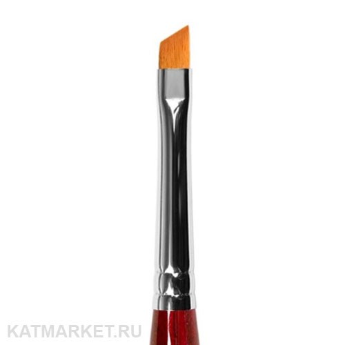 Roubloff GC63R Кисть наклонная для геля из синтетического волокна #6 61104076