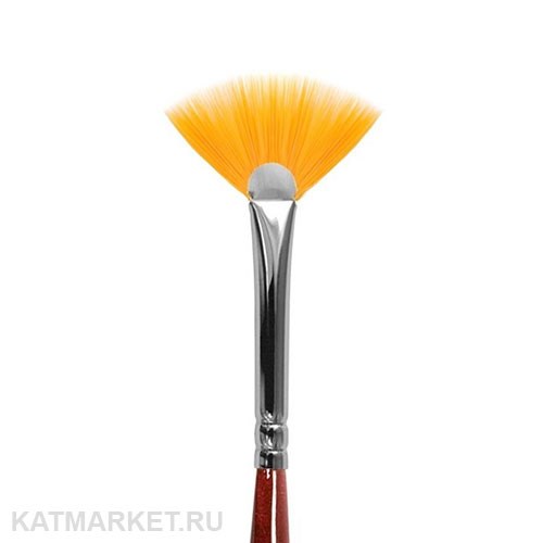 Roubloff DC73R Кисть веерная из рыжей синтетики #00 61104212