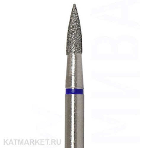 Владмива Фреза алмазная, пламя-игла 1,8 мм, синяя 806.104.249.524.018 70602218