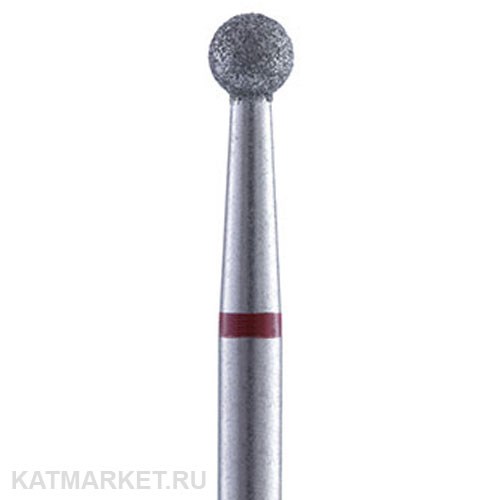 Владмива Фреза алмазная, шар 3,1 мм, красный 806.104.001.514.031 70608131