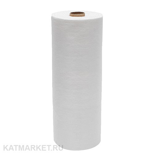 Салфетки 30х30 в рулоне 100шт белые 60420013