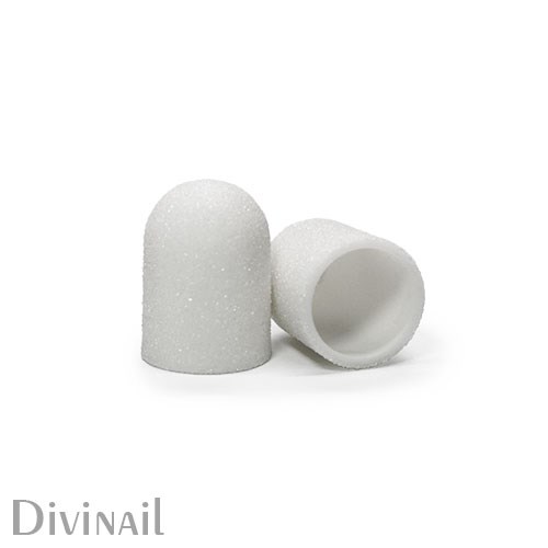 Divinail Колпачок белый на пластиковой основе, 120 грит 7мм 70211113
