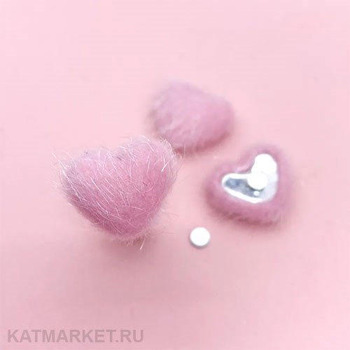 ZooNail Сердечко на магните розовое (1792) 61601792
