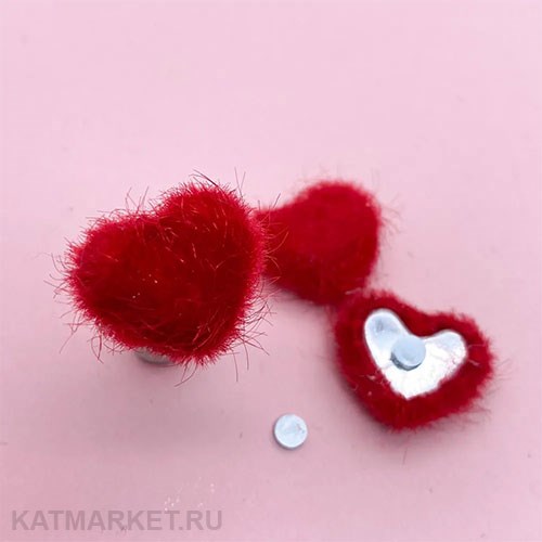 ZooNail Сердечко на магните красное (1793) 61601793