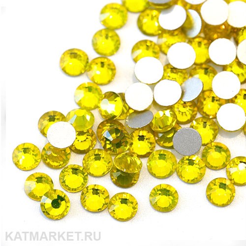 Стразы стекло, Желтые ss4(1.5мм) 200шт 61305492