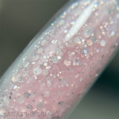 Grattol 15мл Opal 08 Гель для моделирования с шиммером 10630308