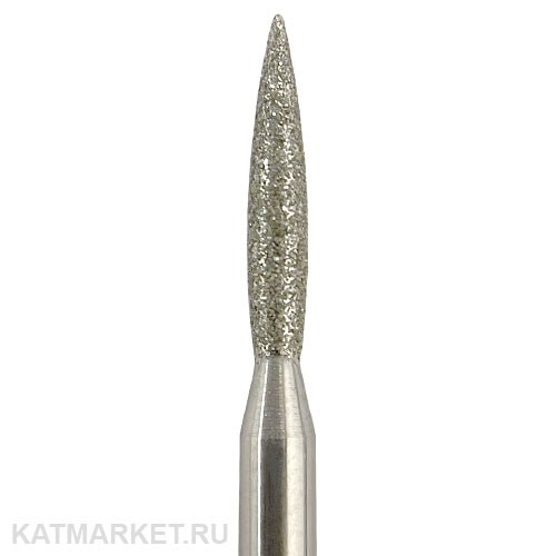 Divinail Алмазная фреза пламя 2,1мм красное 70951211