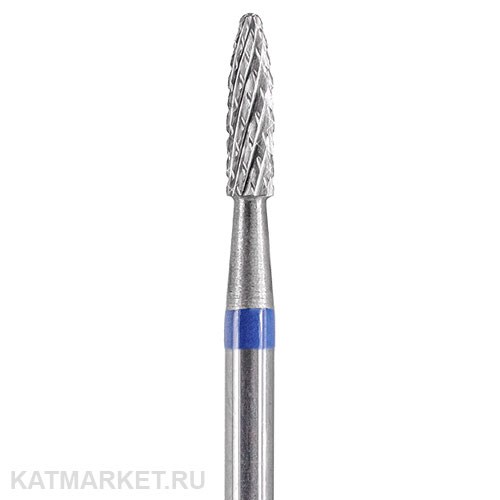Кристалл Твердосплавная фреза 32123 пламя синее 70532123