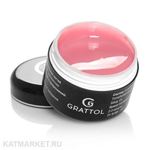 Grattol 50мл Pink Камуфляж Гель 10621032