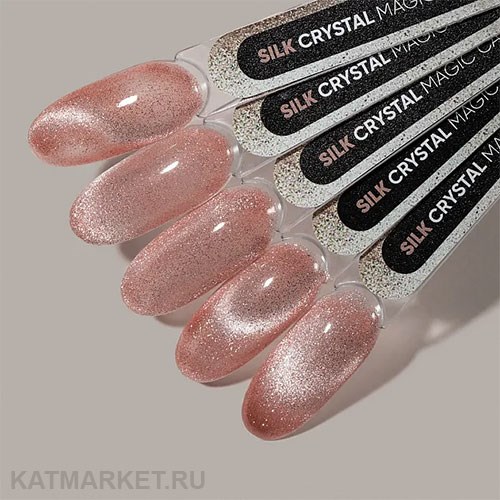 PN 8мл Crystal Silk Кошачий глаз Magic Cat 10974032