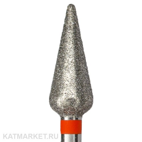 КМИЗ Алмазная фреза 118209 капля 5мм красная 856.104.260.125.050 70123150